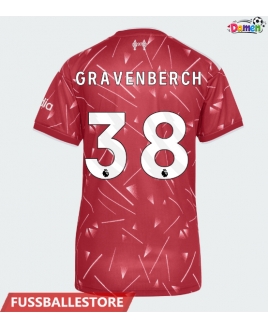 Günstige Liverpool Ryan Gravenberch #38 Heimtrikot Damen 2026-27 Kurzarm